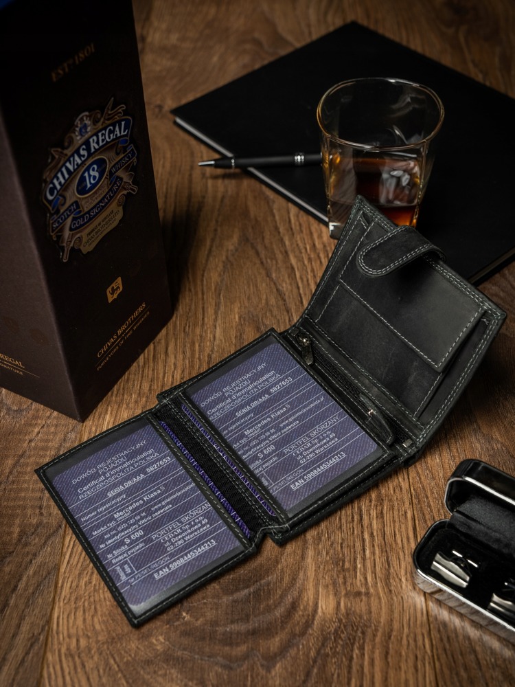 Гаманець чоловічий Buffalo Wild N4L-B-MHU BLACK Гаманець чоловічий Buffalo Wild N4L-B-MHU BLACK